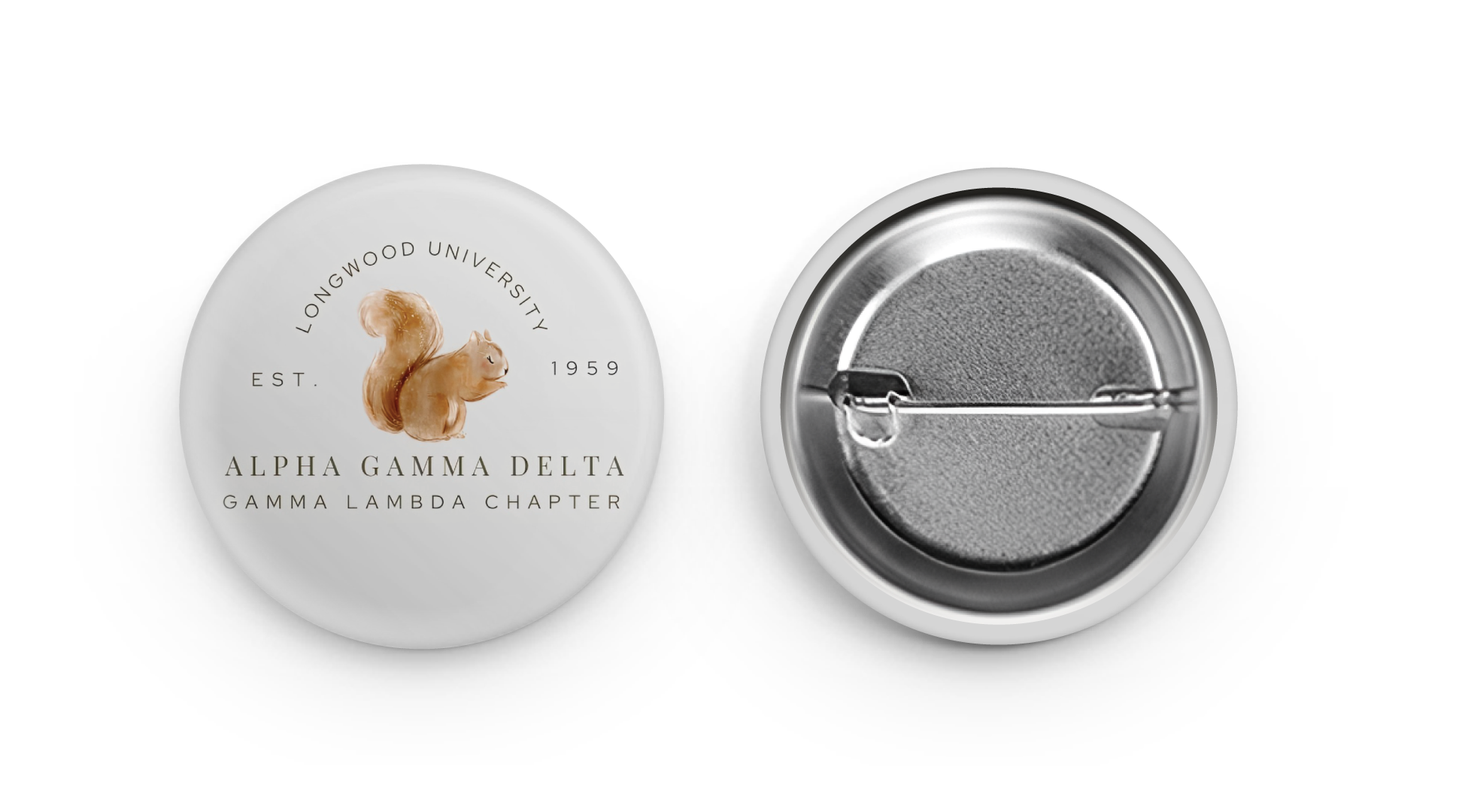 38 mm Round buttons