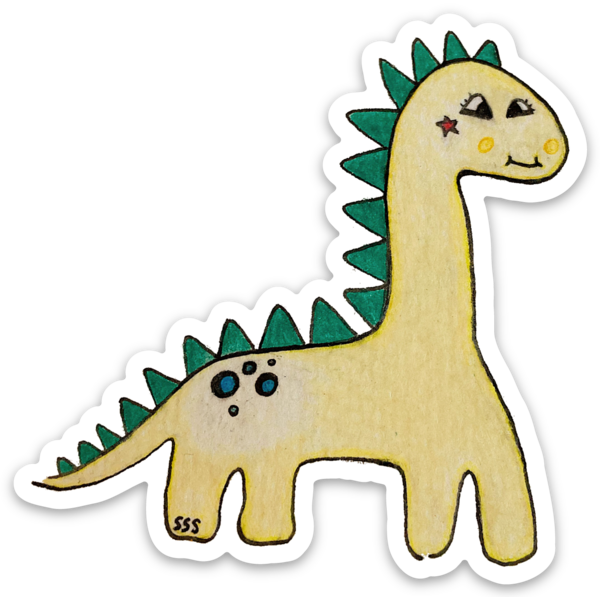 Die cut stickers