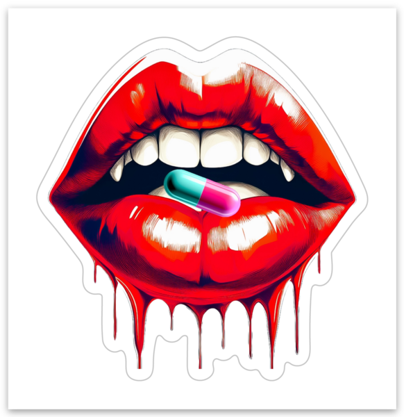 Kiss cut stickers