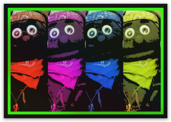 Holographic stickers