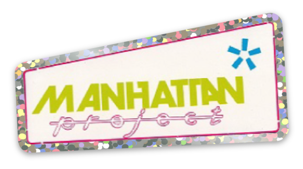 Glitter stickers