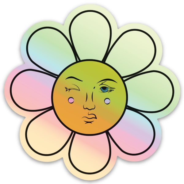 Stickers holographique