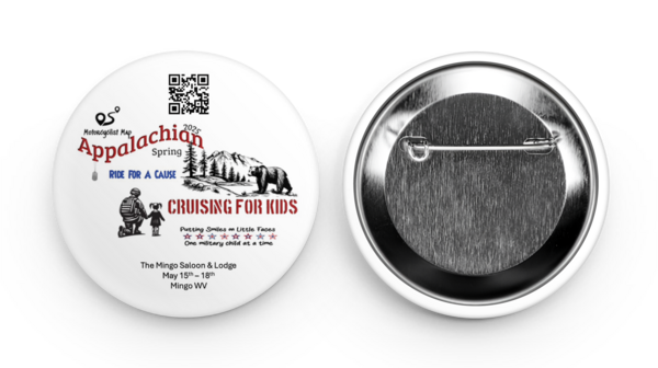 Chapas redondas de 57 mm