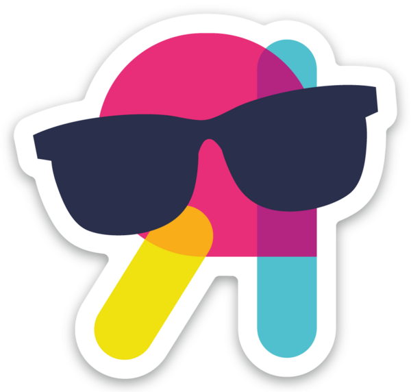 Die cut stickers