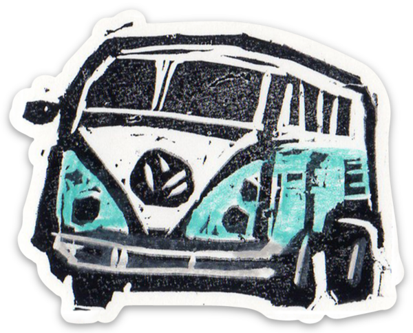 Die cut stickers
