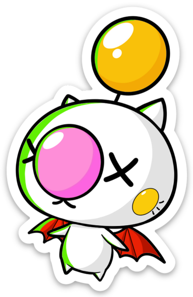 Die cut stickers
