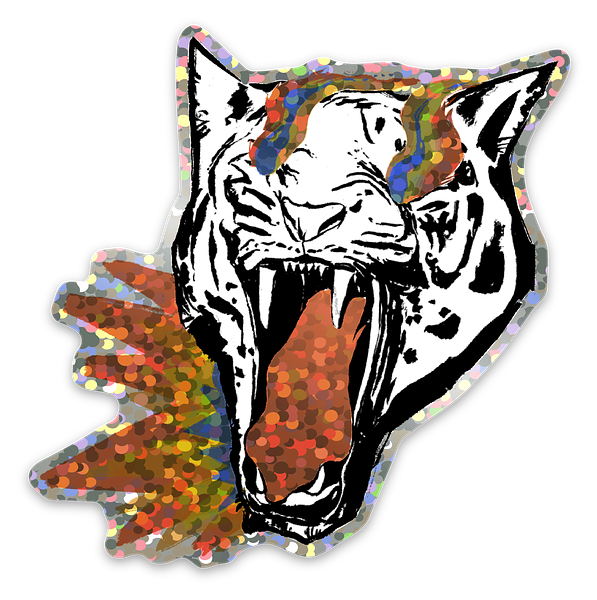 Glitter stickers