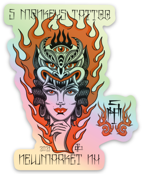 Stickers holographique