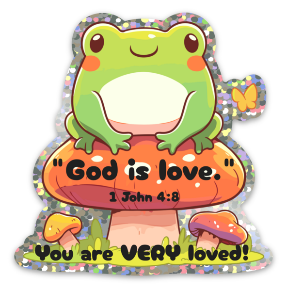 Glitter stickers