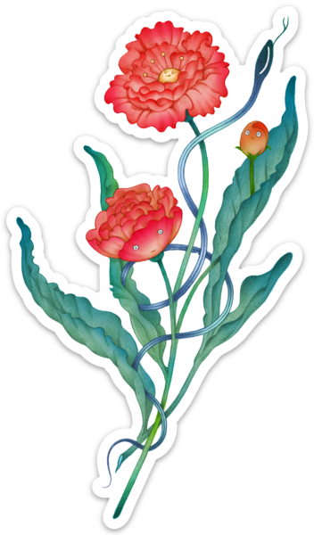 Die cut stickers