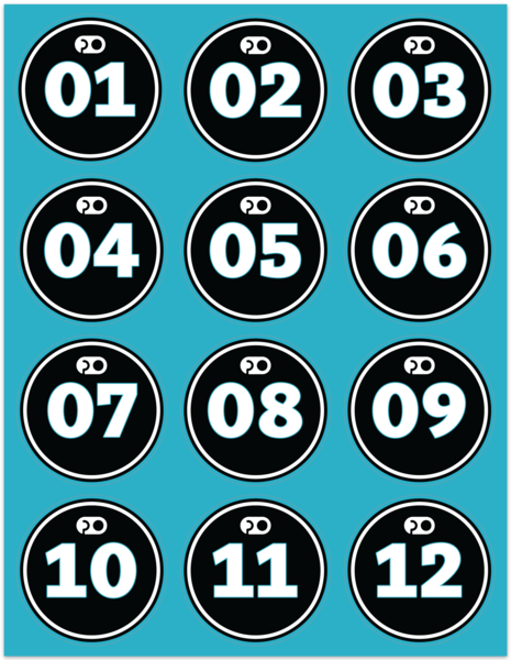 Stickerbögen