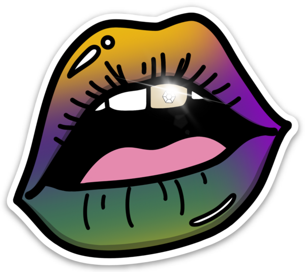Die cut stickers