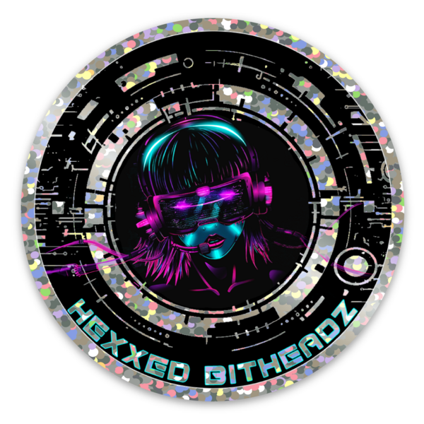 Glitter stickers