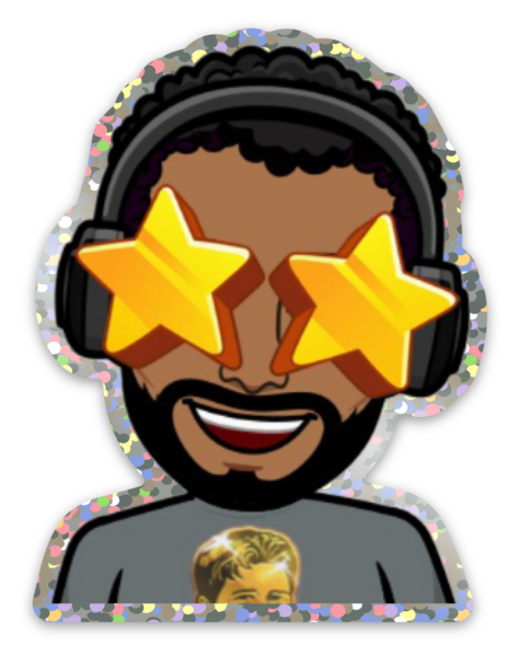 Adesivos glitter