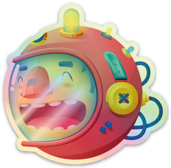 Holographic stickers