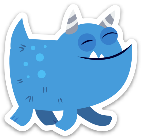 Die cut stickers