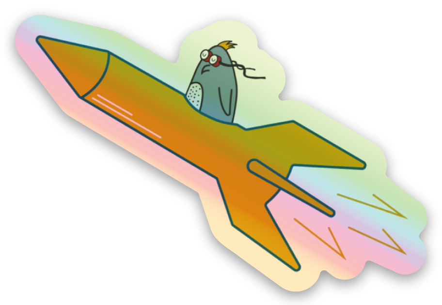 Holographic stickers