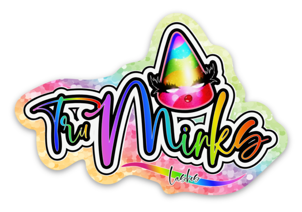 Glitter stickers