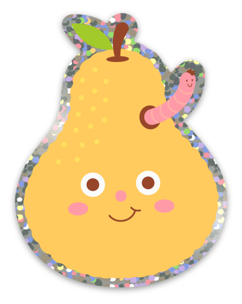 Stickers pailletés