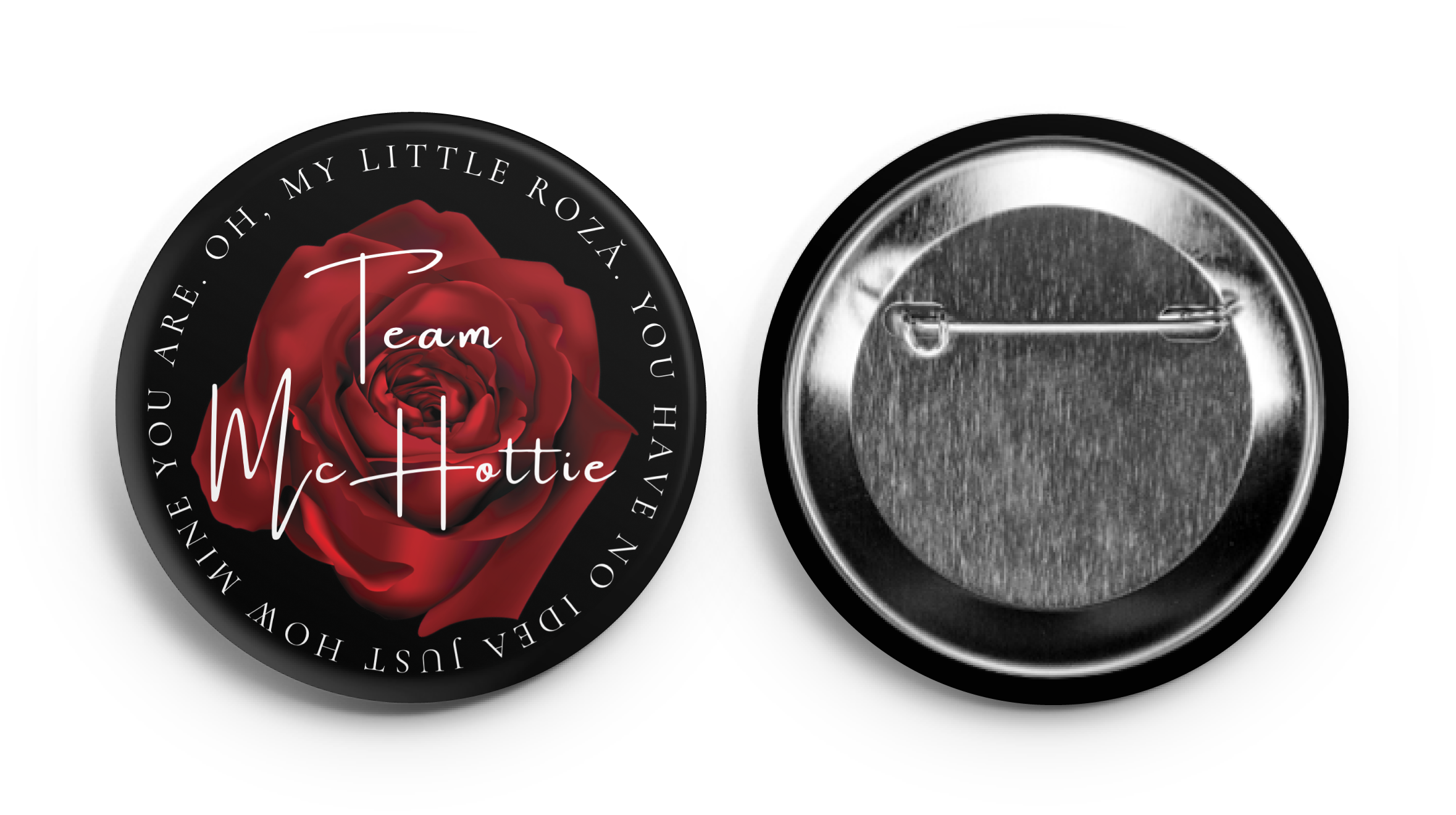 Chapas redondas de 57 mm