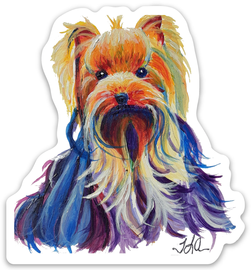 Die cut stickers