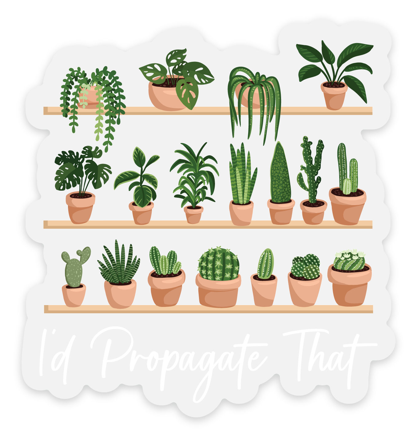 Transparente Sticker