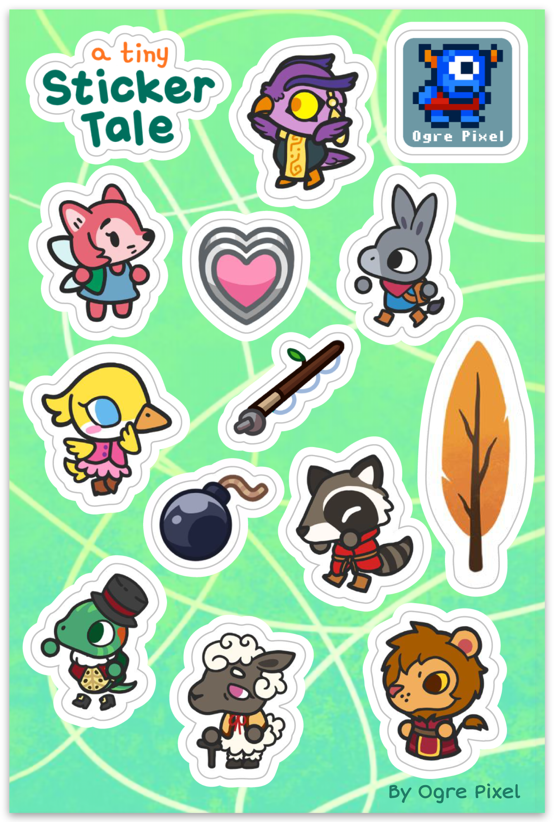 Hojas de stickers