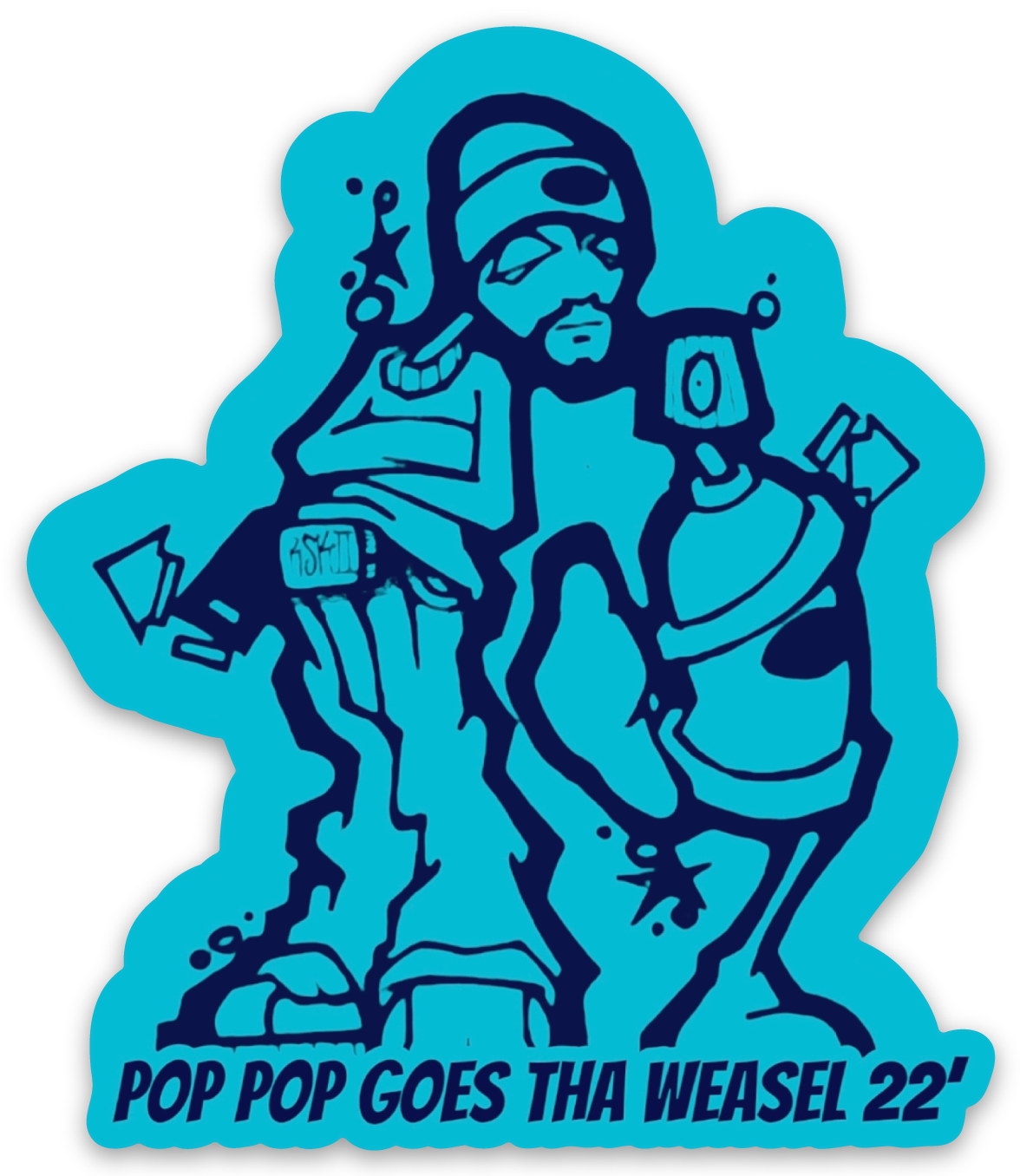 Stickers découpés à la forme