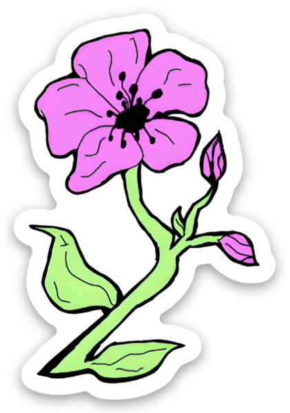 Die cut stickers