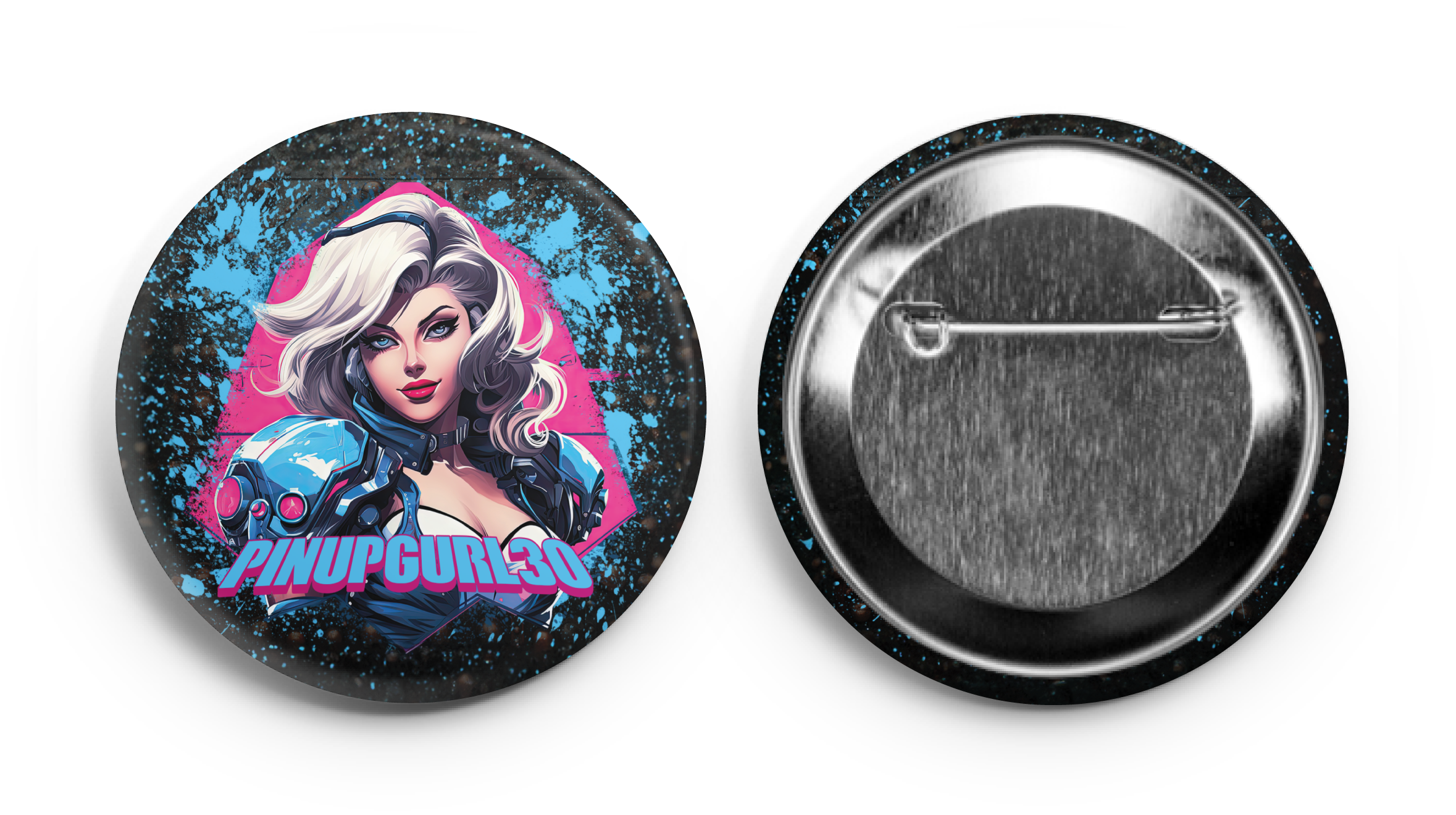 Badges ronds 57 mm