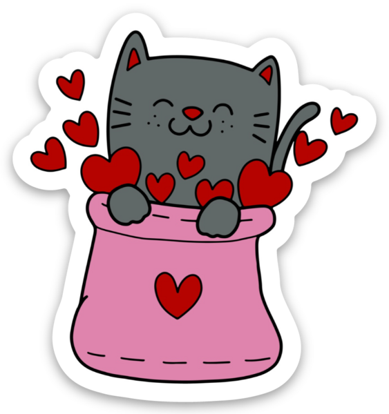 Die cut stickers