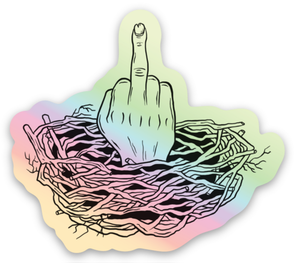 Holographic stickers