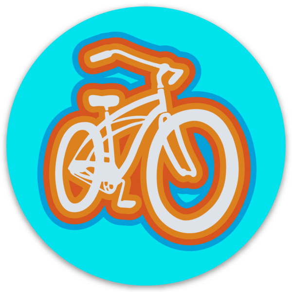 Runde Sticker