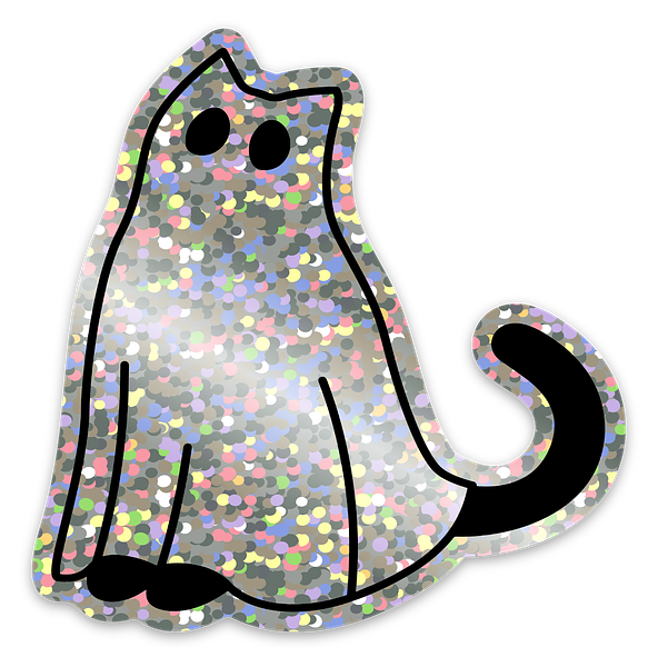 Stickers glitter