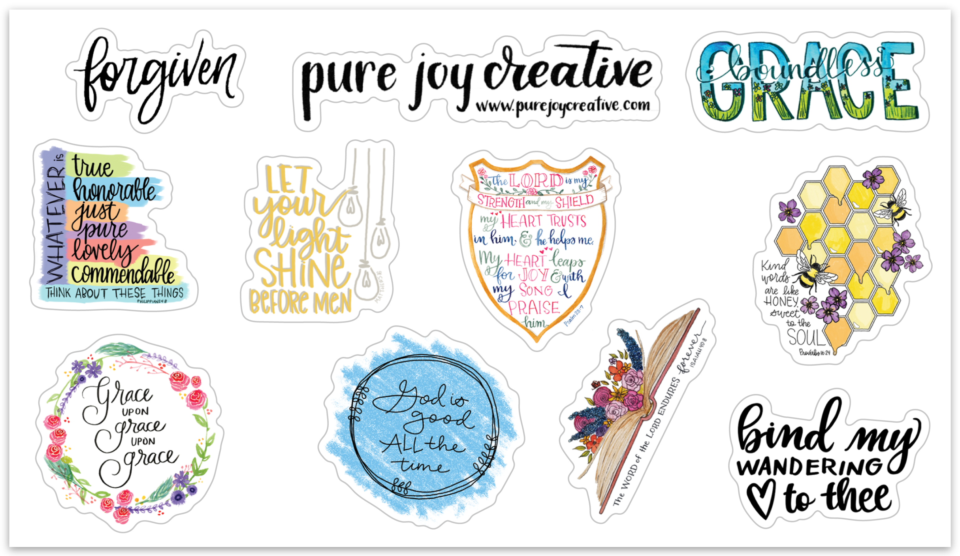 Sticker sheets