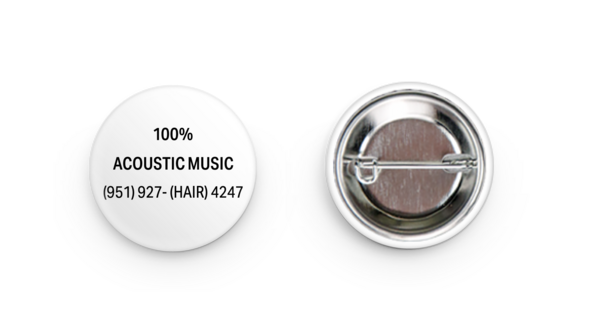 1.25" Round buttons