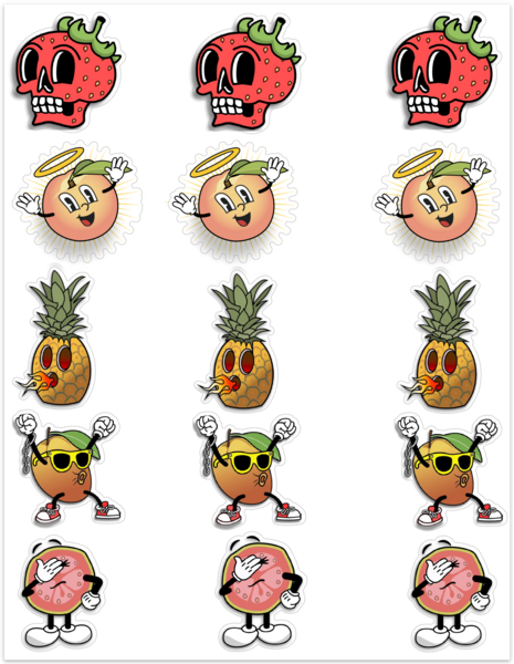 Sticker sheets