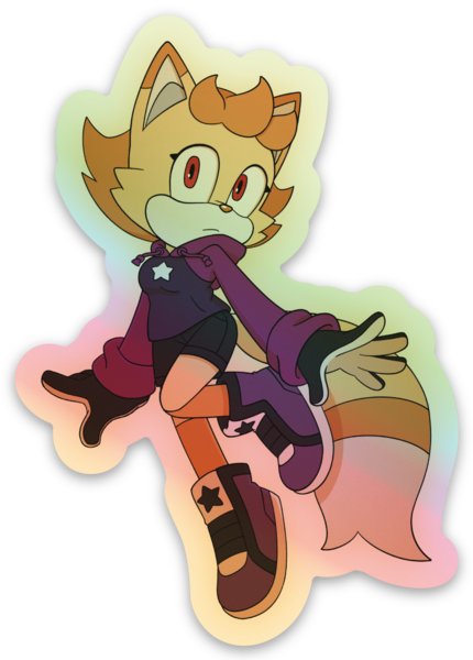 Stickers holographique