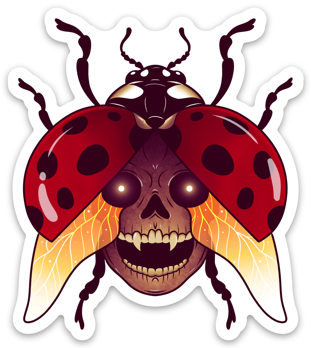 Die cut stickers