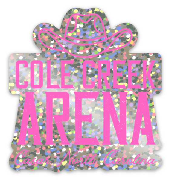 Glitter stickers