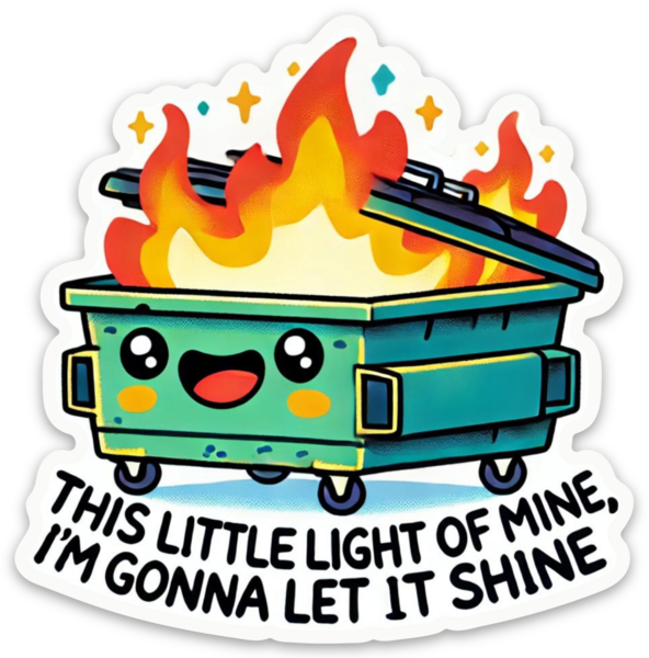 Die cut stickers