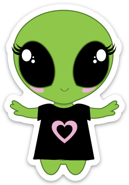 Stickers découpés à la forme