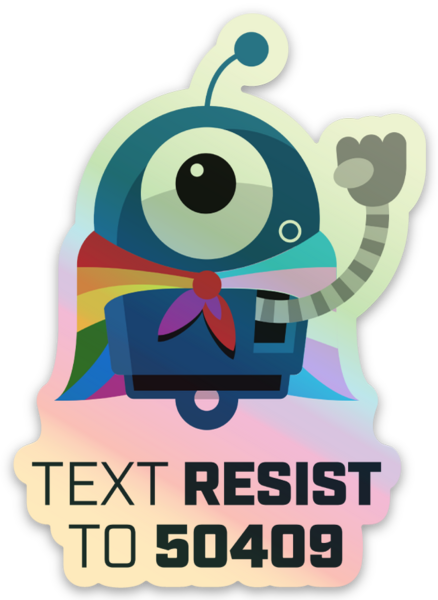 Stickers holographique
