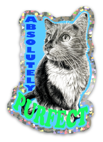 Glitzer Sticker