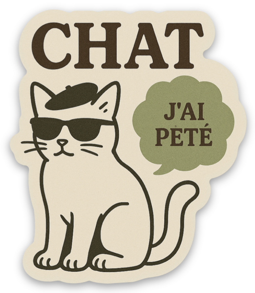 Die cut stickers
