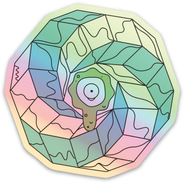 Holographic stickers