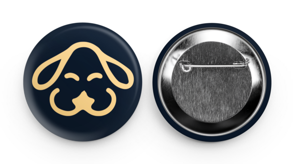 57 mm Round buttons