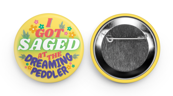 57 mm Runde Buttons