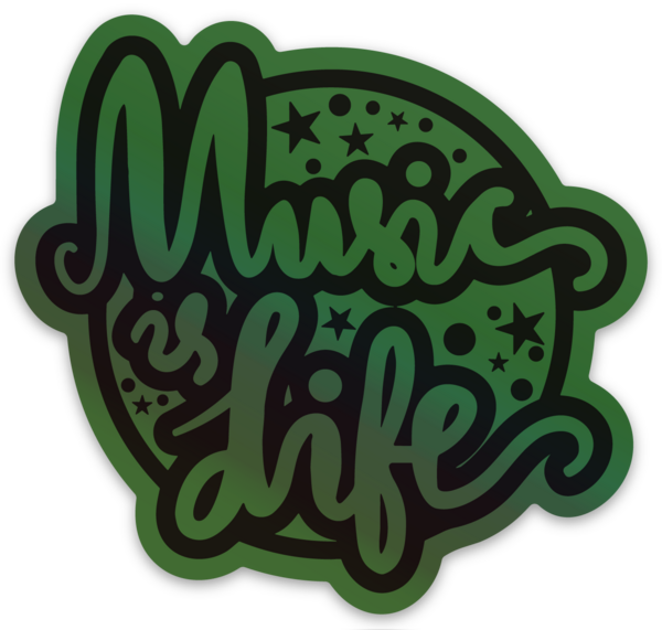 Stickers holographique