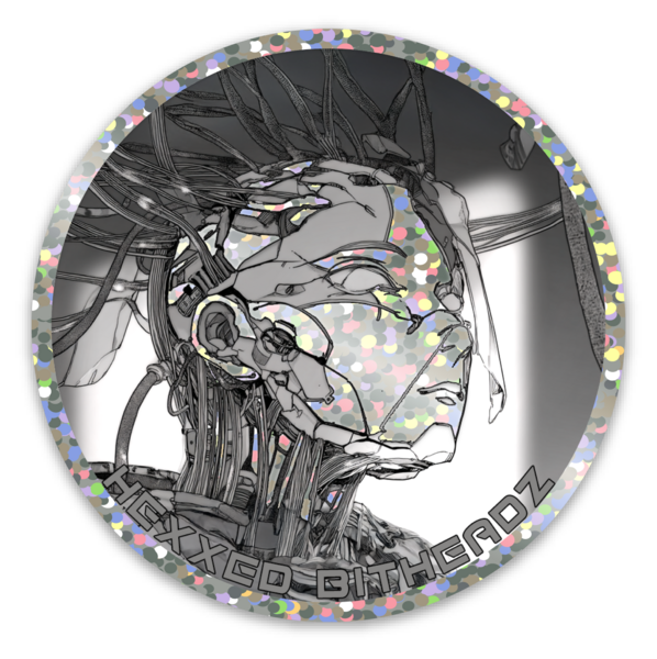 Glitter stickers